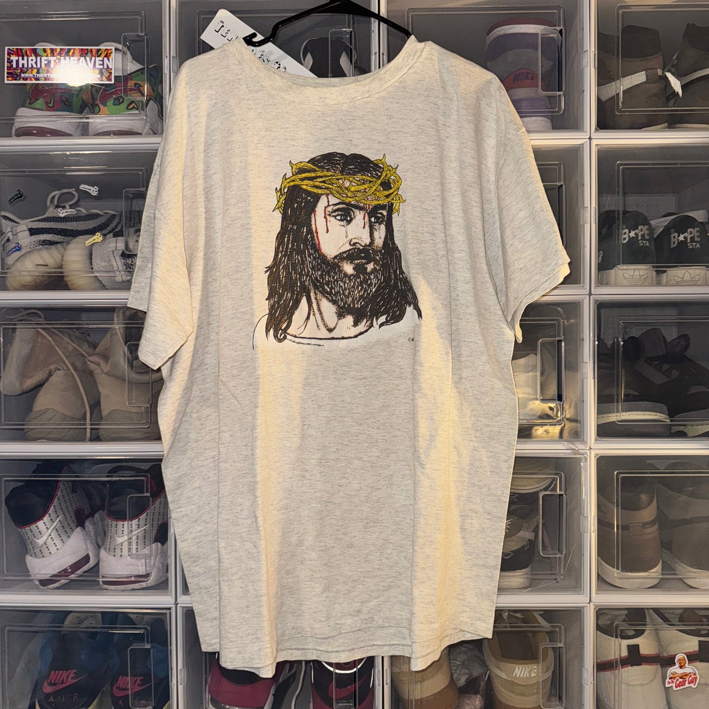Vintage Jesus Tee - 2X -Jesus Wept Solo - 25 X 31