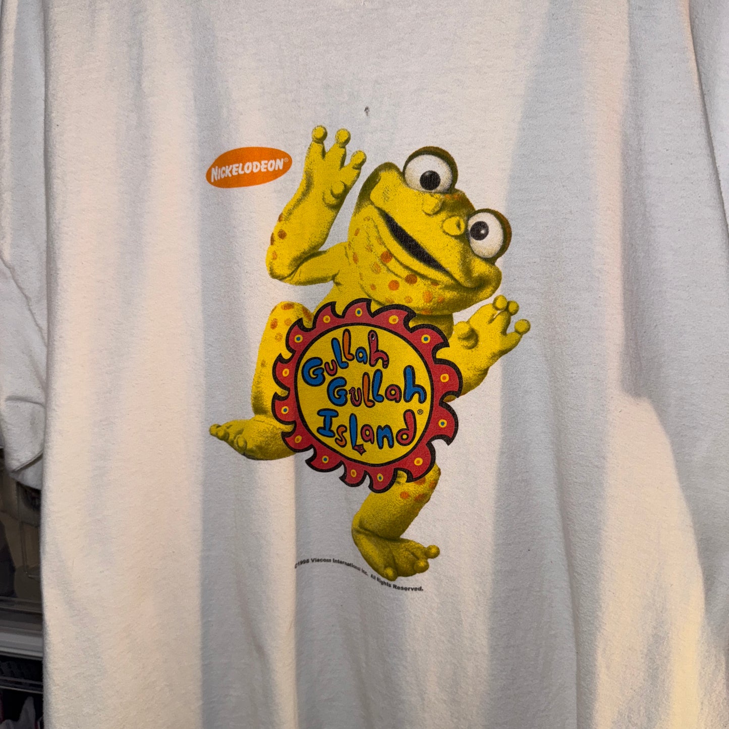 Vintage Nickelodeon Tee - XL - Gulla Gullah Island - 23.5 X 30