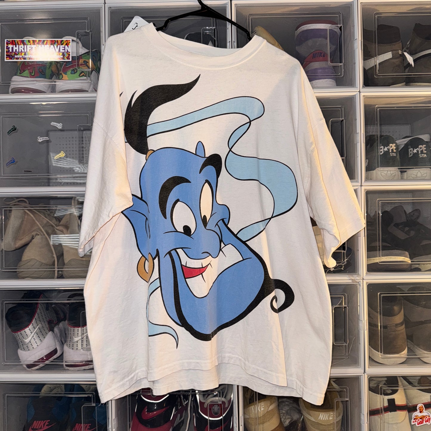 Vintage Disney Tee - 2X - Aladdin Genie Did You Rub My Lamp - 25 X 30