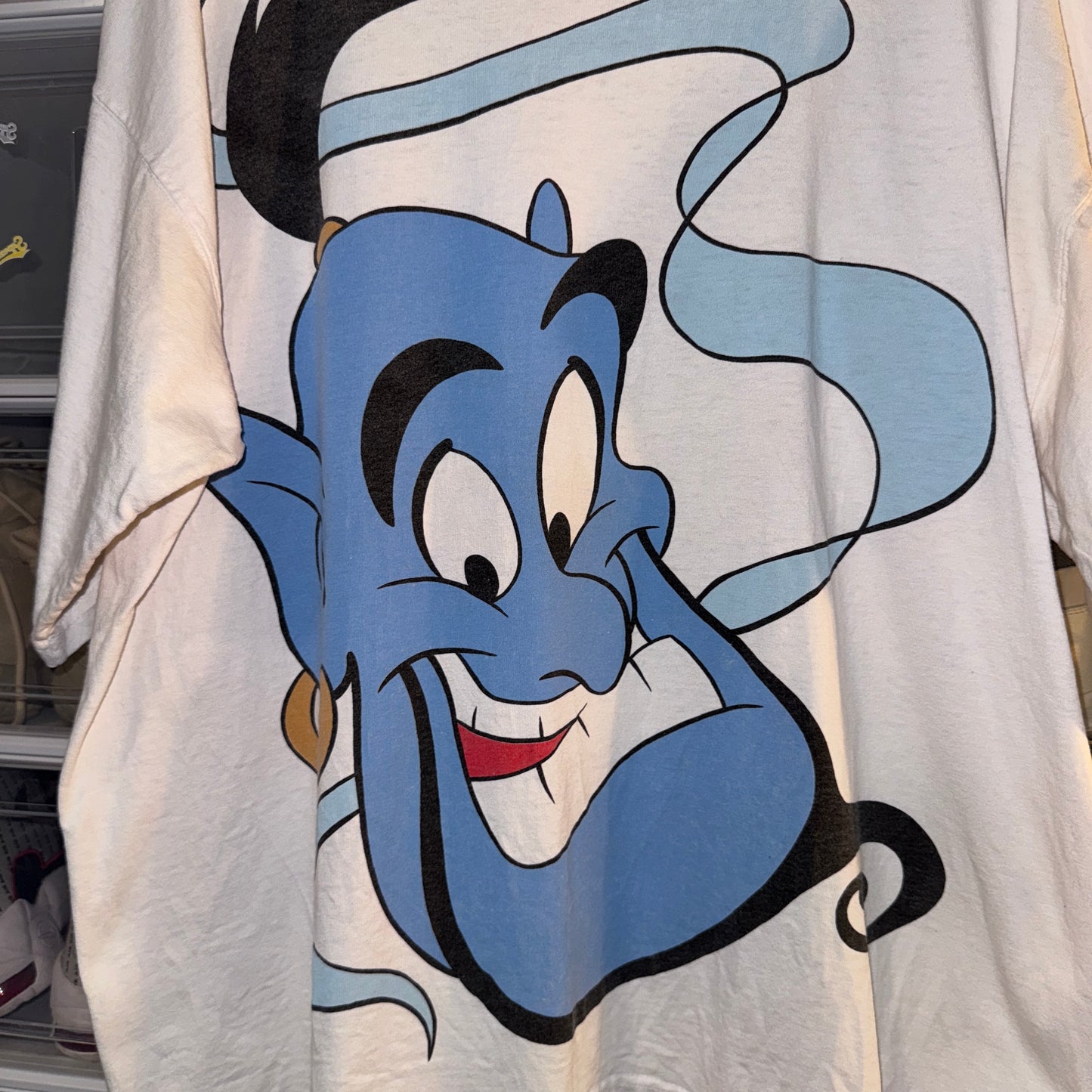 Vintage Disney Tee - 2X - Aladdin Genie Did You Rub My Lamp - 25 X 30