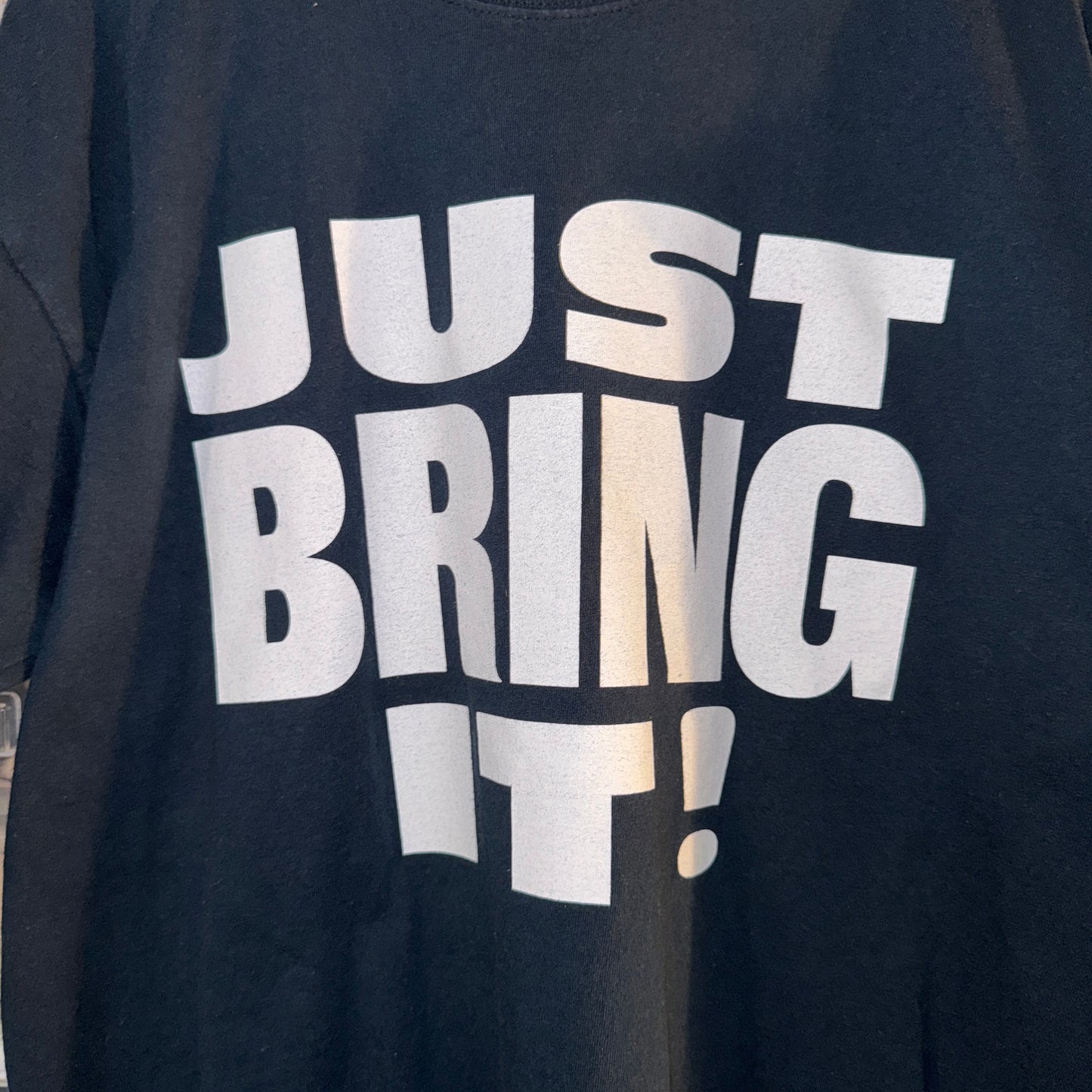 Vintage Wrestling Tee - XL - WWF The Rock Just Bring It - 24 X 31