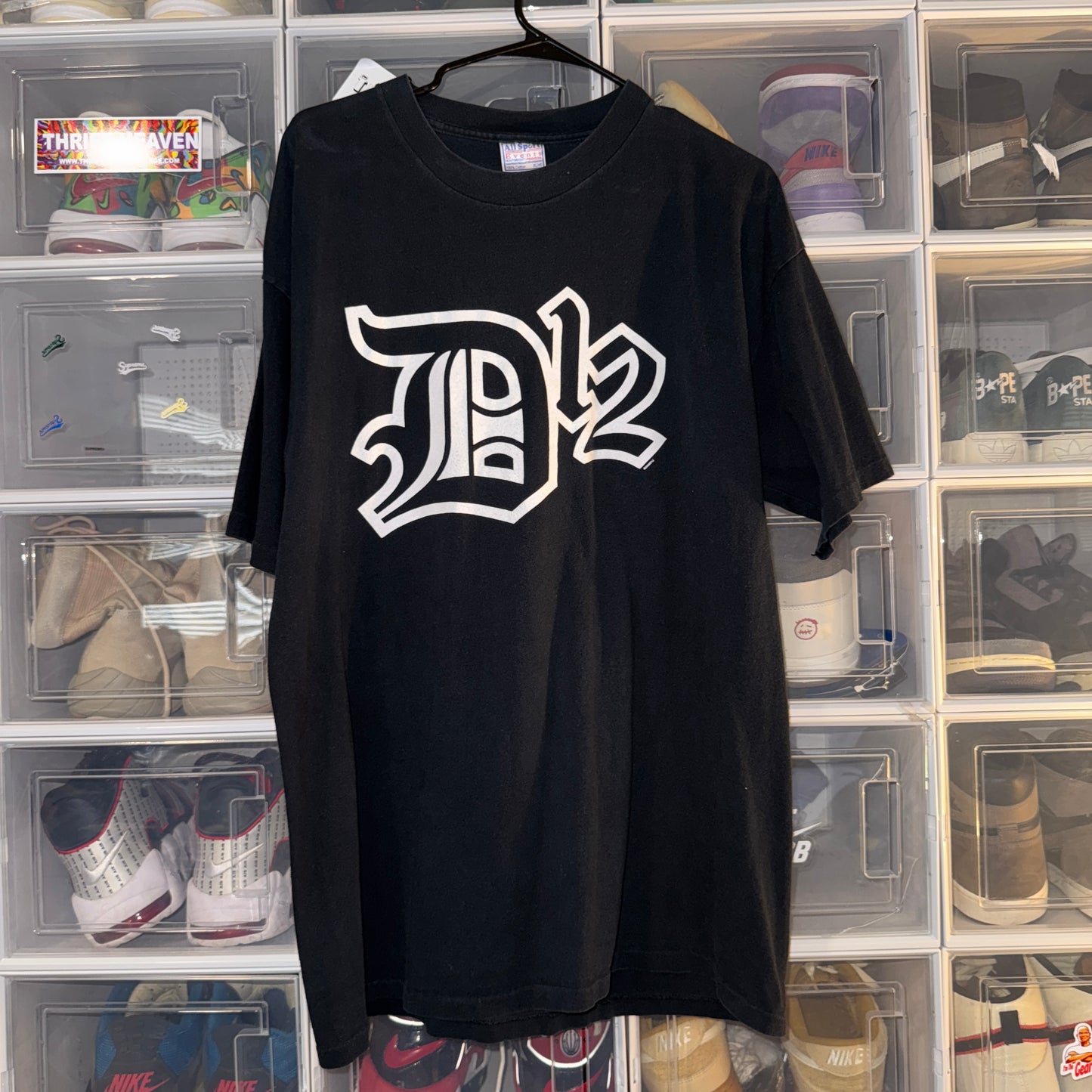 Vintage Rap Tee - XL - D12 Eminem Anger Management Tour Detroit What - 24 X 32