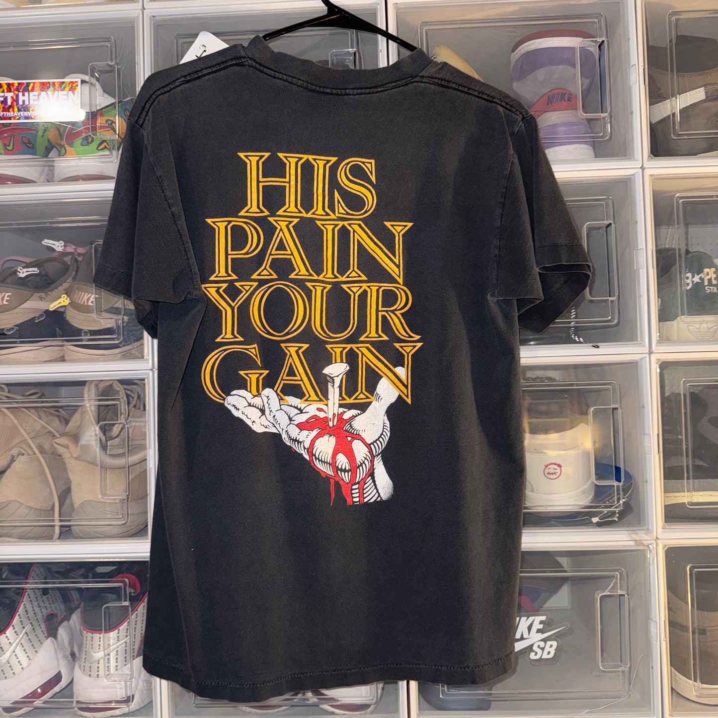 Vintage Jesus Tee - 1990 Lord’s Gym - L - 22 X 28