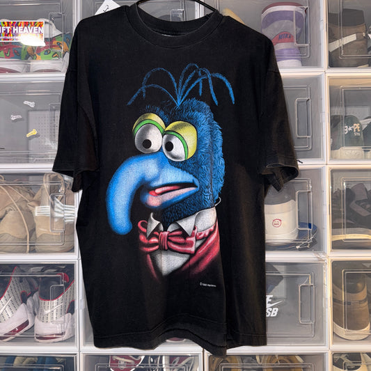 Vintage Muppets Tee - XL - Gonzo Blackout  - 24 X 29