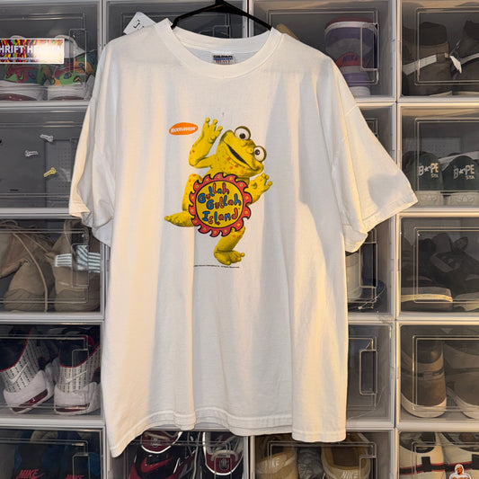 Vintage Nickelodeon Tee - XL - Gulla Gullah Island - 23.5 X 30