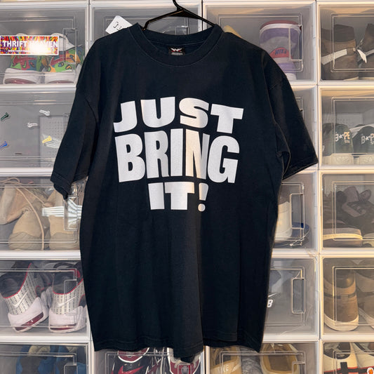Vintage Wrestling Tee - XL - WWF The Rock Just Bring It - 24 X 31